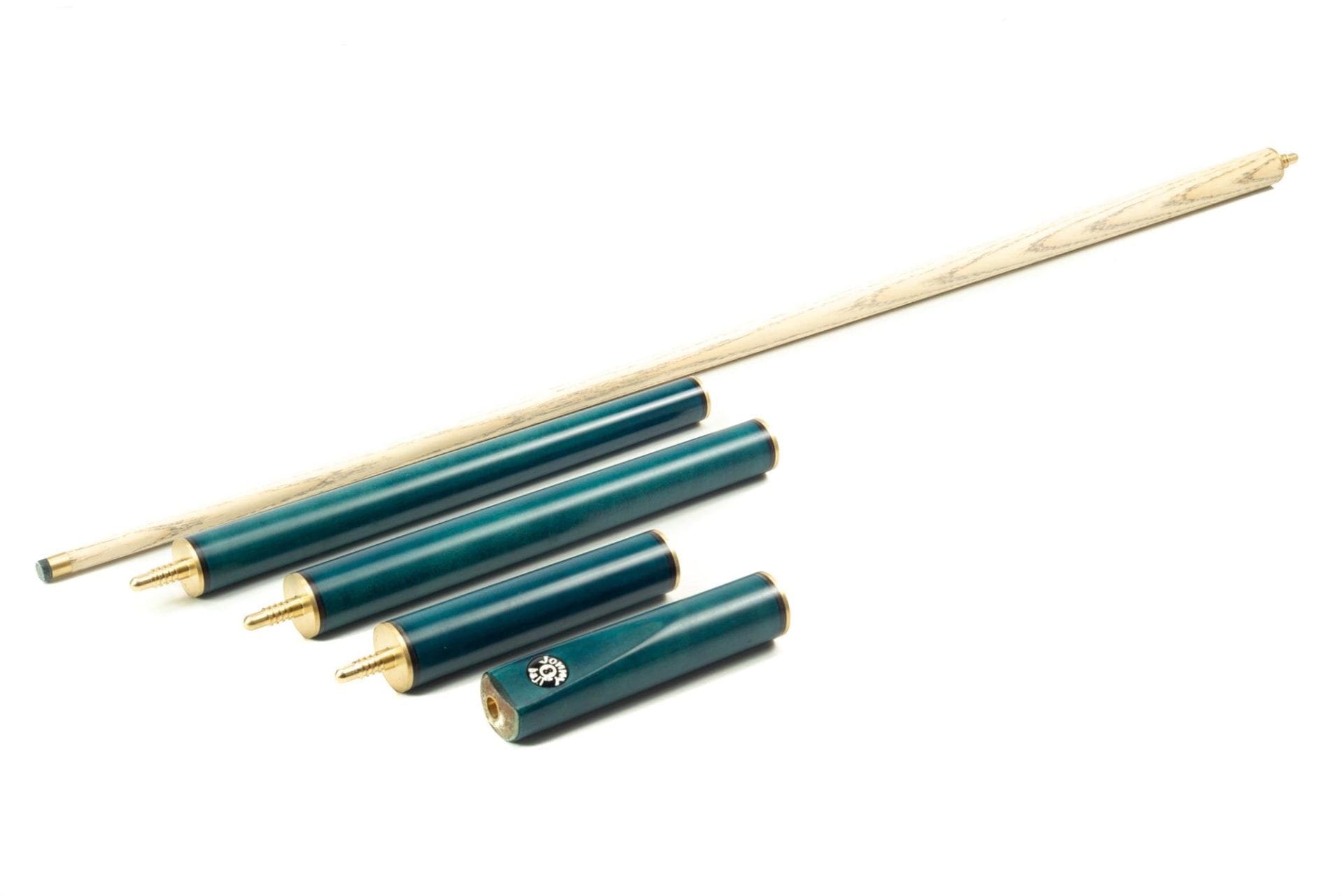 5 PC TURQUOISE ADJUSTABLE ASH POOL SNOOKER CUE WITH 9mm TIP 