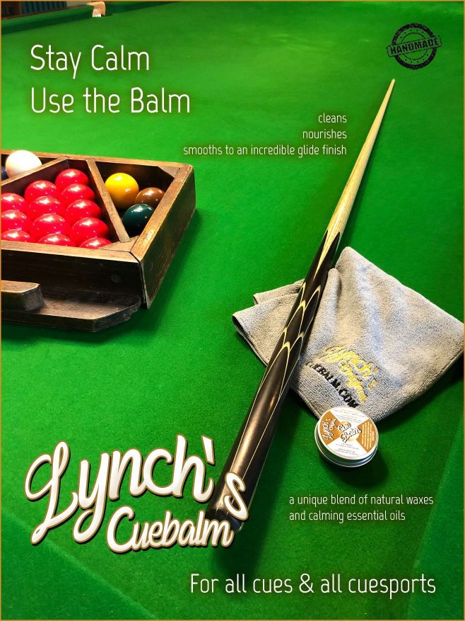 Lynch's Original Cue Balm Shaft Care for Ash or Maple 