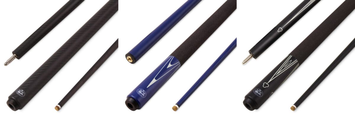 Baize Master Limited Edition Carbon Fiber and Fiberglass Snooker Pool Cues